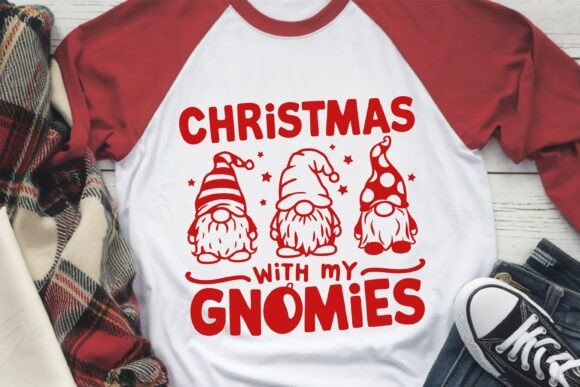 Christmas with My Gnomies SVG PNG for Crafts and Graphics