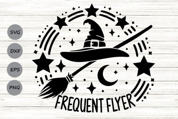 Frequent Flyer Svg for Crafts and Graphics