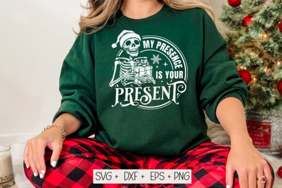 My Presence is Your Present Svg Png for Crafts and Graphics